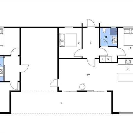 Дом отдыха 2263-ringkobing-trikavej-1 Klegod